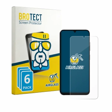 Parte frontal de un envase de producto con el logotipo de la marca BROTECT. Al lado se muestra el dispositivo Lava Bold N2 Lit