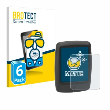 Parte frontal de un envase de producto con el logotipo de la marca BROTECT. Al lado se muestra el dispositivo Specialized Turb