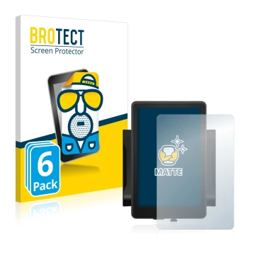 Parte frontal de un envase de producto con el logotipo de la marca BROTECT. Al lado se muestra el dispositivo Bafang 860c con 