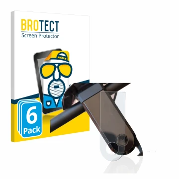Parte frontal de un envase de producto con el logotipo de la marca BROTECT. Al lado se muestra el dispositivo NIU KQi3 Sport c