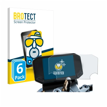 Parte frontal de un envase de producto con el logotipo de la marca BROTECT. Al lado se muestra el dispositivo VOGE 350 AC con 