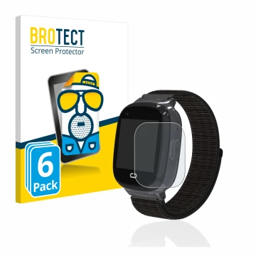 Parte frontal de un envase de producto con el logotipo de la marca BROTECT. Al lado se muestra el dispositivo Pthtechus 4G GPS
