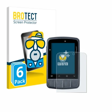 Parte frontal de un envase de producto con el logotipo de la marca BROTECT. Al lado se muestra el dispositivo Giant Dash M200 