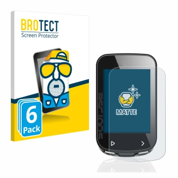 Parte frontal de un envase de producto con el logotipo de la marca BROTECT. Al lado se muestra el dispositivo iGPSPORT BSC100S