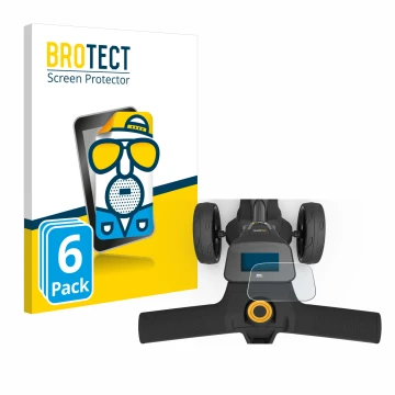 Parte frontal de un envase de producto con el logotipo de la marca BROTECT. Al lado se muestra el dispositivo PowaKaddy FX3 co