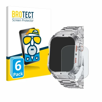 Parte frontal de un envase de producto con el logotipo de la marca BROTECT. Al lado se muestra el dispositivo LIGE K-57 1.96