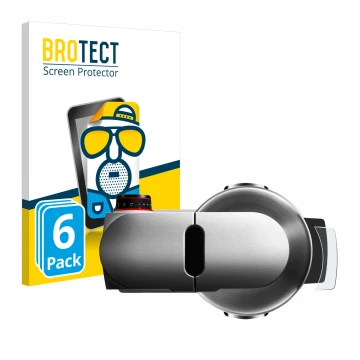 Parte frontal de un envase de producto con el logotipo de la marca BROTECT. Al lado se muestra el dispositivo Bosch MUM Serie 
