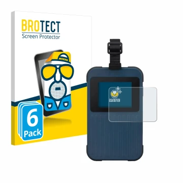 Parte frontal de un envase de producto con el logotipo de la marca BROTECT. Al lado se muestra el dispositivo Acer Enduro Conn