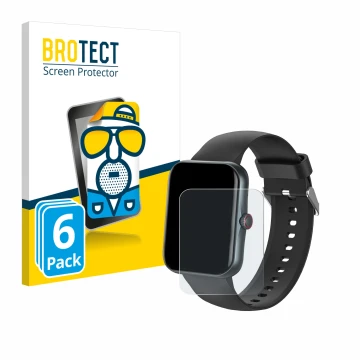 Parte frontal de un envase de producto con el logotipo de la marca BROTECT. Al lado se muestra el dispositivo Pthtechus S80K c