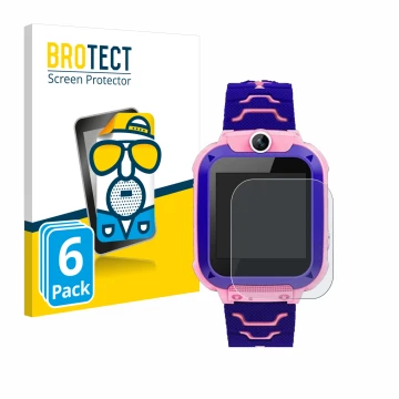 Parte frontal de un envase de producto con el logotipo de la marca BROTECT. Al lado se muestra el dispositivo Bothergu Kids Sm