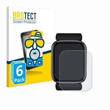 Parte frontal de un envase de producto con el logotipo de la marca BROTECT. Al lado se muestra el dispositivo YHE BP Doctor Fi