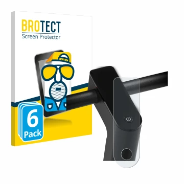 Parte frontal de un envase de producto con el logotipo de la marca BROTECT. Al lado se muestra el dispositivo Xiaomi Mi 4 Pro 