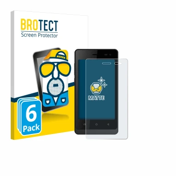 Parte frontal de un envase de producto con el logotipo de la marca BROTECT. Al lado se muestra el dispositivo Logicom Wave 2 c