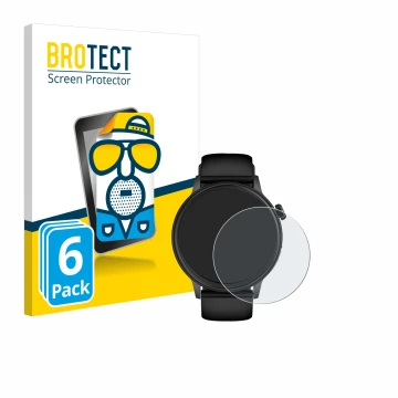 Parte frontal de un envase de producto con el logotipo de la marca BROTECT. Al lado se muestra el dispositivo YYKY ET470 1.4