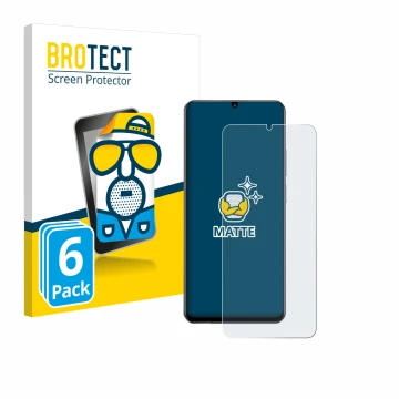 Parte frontal de un envase de producto con el logotipo de la marca BROTECT. Al lado se muestra el dispositivo realme Note 60 4