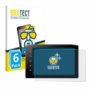 Parte frontal de un envase de producto con el logotipo de la marca BROTECT. Al lado se muestra el dispositivo Ekiy MTC07 6.25