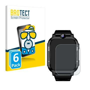 Parte frontal de un envase de producto con el logotipo de la marca BROTECT. Al lado se muestra el dispositivo Blackview Z20 Ki