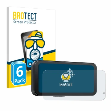 Parte frontal de un envase de producto con el logotipo de la marca BROTECT. Al lado se muestra el dispositivo Volam RC15B 6.25