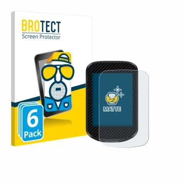 Parte frontal de un envase de producto con el logotipo de la marca BROTECT. Al lado se muestra el dispositivo iGPSPORT BSC300T