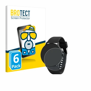 Parte frontal de un envase de producto con el logotipo de la marca BROTECT. Al lado se muestra el dispositivo Reflex Active Se
