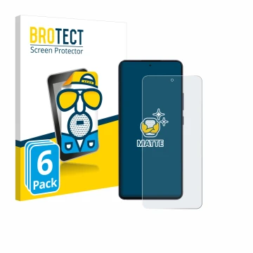 Parte frontal de un envase de producto con el logotipo de la marca BROTECT. Al lado se muestra el dispositivo Oppo Reno 13 F c
