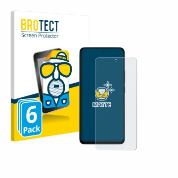 Parte frontal de un envase de producto con el logotipo de la marca BROTECT. Al lado se muestra el dispositivo Xiaomi Redmi Not