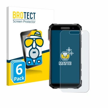 Parte frontal de un envase de producto con el logotipo de la marca BROTECT. Al lado se muestra el dispositivo Soyes S10 Max co