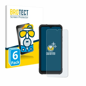 Parte frontal de un envase de producto con el logotipo de la marca BROTECT. Al lado se muestra el dispositivo AGM H Max con su