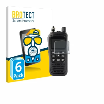 Parte frontal de un envase de producto con el logotipo de la marca BROTECT. Al lado se muestra el dispositivo Jopix CB-514 Plu