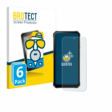 Parte frontal de un envase de producto con el logotipo de la marca BROTECT. Al lado se muestra el dispositivo Hammer Iron Va c