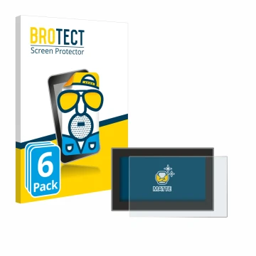 Parte frontal de un envase de producto con el logotipo de la marca BROTECT. Al lado se muestra el dispositivo Headrush Flex Pr