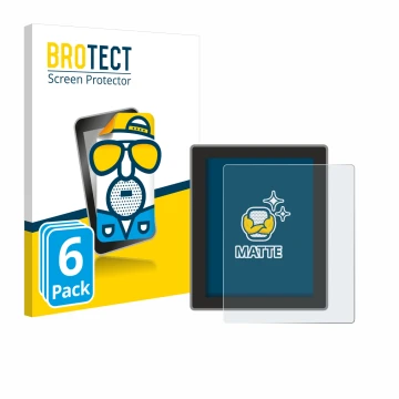 Parte frontal de un envase de producto con el logotipo de la marca BROTECT. Al lado se muestra el dispositivo Peterson Strobos