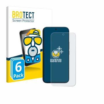 Parte frontal de un envase de producto con el logotipo de la marca BROTECT. Al lado se muestra el dispositivo Xiaomi Redmi K90
