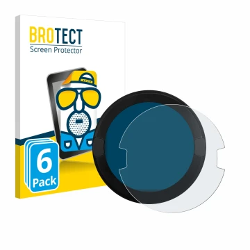 Parte frontal de un envase de producto con el logotipo de la marca BROTECT. Al lado se muestra el dispositivo OOONO P-DISC NO2