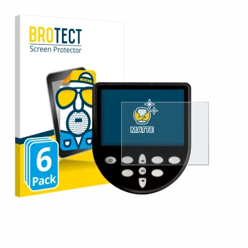 Parte frontal de un envase de producto con el logotipo de la marca BROTECT. Al lado se muestra el dispositivo WaterRower Serie