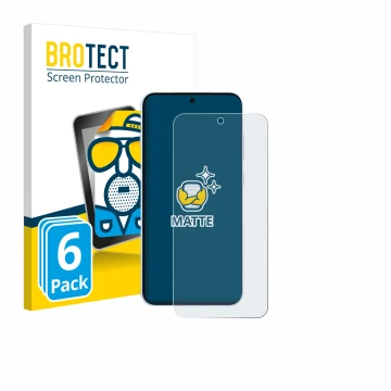 Parte frontal de un envase de producto con el logotipo de la marca BROTECT. Al lado se muestra el dispositivo Oppo Find X8s co