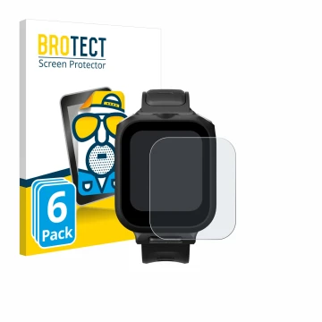 Parte frontal de un envase de producto con el logotipo de la marca BROTECT. Al lado se muestra el dispositivo Insta360 GPS pre