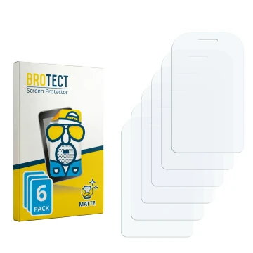 Parte frontal de un envase de producto con el logotipo de la marca BROTECT. Al lado está el protector de pantalla correspondie