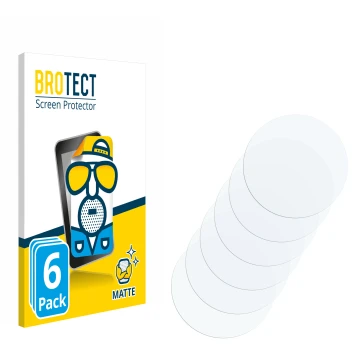 Parte frontal de un envase de producto con el logotipo de la marca BROTECT. Al lado está el protector de pantalla correspondie
