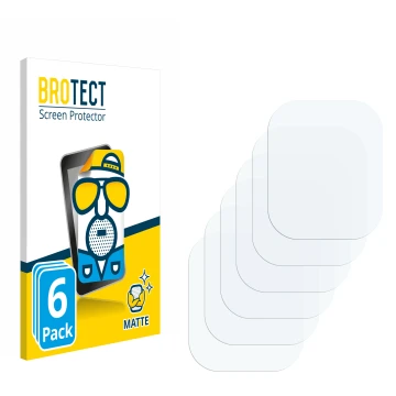 Parte frontal de un envase de producto con el logotipo de la marca BROTECT. Al lado está el protector de pantalla correspondie