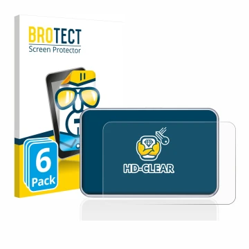 Parte frontal de un envase de producto con el logotipo de la marca BROTECT. Al lado se muestra el dispositivo Tandem diabetes 