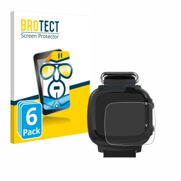 Parte frontal de un envase de producto con el logotipo de la marca BROTECT. Al lado se muestra el dispositivo Aqualung i330r c
