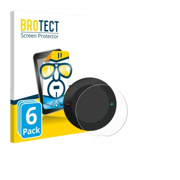 Parte frontal de un envase de producto con el logotipo de la marca BROTECT. Al lado se muestra el dispositivo Beeline Velo 2 c