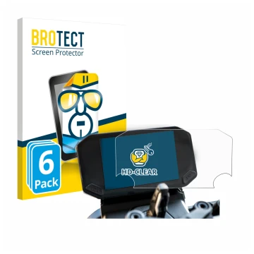 Parte frontal de un envase de producto con el logotipo de la marca BROTECT. Al lado se muestra el dispositivo VOGE 350 AC con 