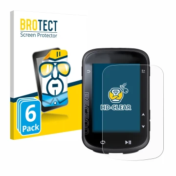 Parte frontal de un envase de producto con el logotipo de la marca BROTECT. Al lado se muestra el dispositivo igpsport BSC200 