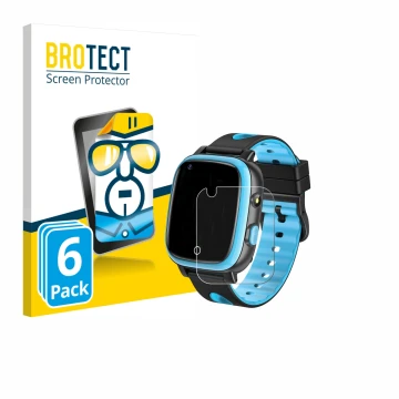 Parte frontal de un envase de producto con el logotipo de la marca BROTECT. Al lado se muestra el dispositivo Aduogeng T5 con 