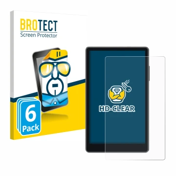 Parte frontal de un envase de producto con el logotipo de la marca BROTECT. Al lado se muestra el dispositivo Keystone 3 Pro c