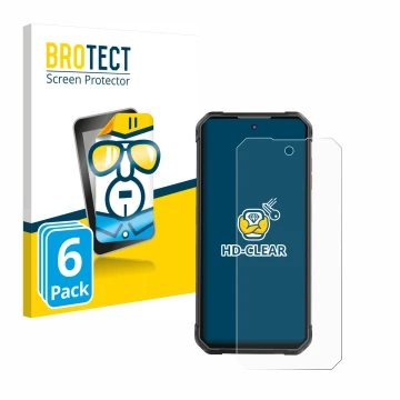 Parte frontal de un envase de producto con el logotipo de la marca BROTECT. Al lado se muestra el dispositivo iiiF150 B2 Pro c