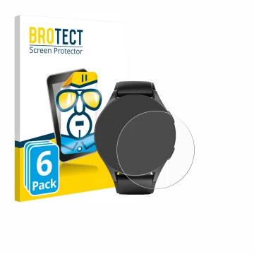 Parte frontal de un envase de producto con el logotipo de la marca BROTECT. Al lado se muestra el dispositivo Hama 8900 (42 mm