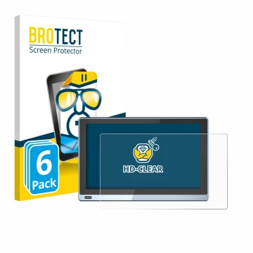 Parte frontal de un envase de producto con el logotipo de la marca BROTECT. Al lado se muestra el dispositivo Higole Gole 1 Pr